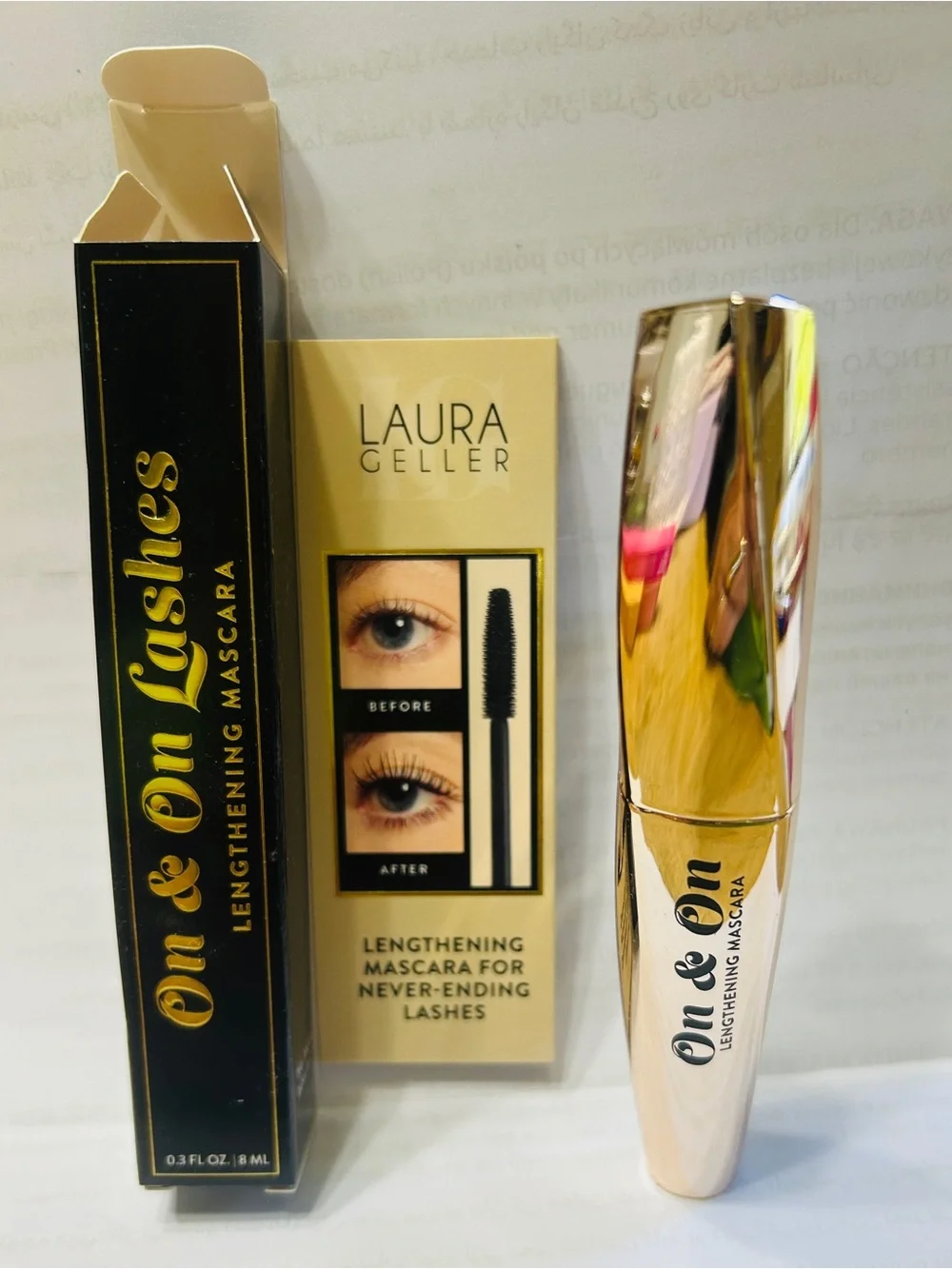 Mascara NEW Laura Geller, black. 0.3 fl oz